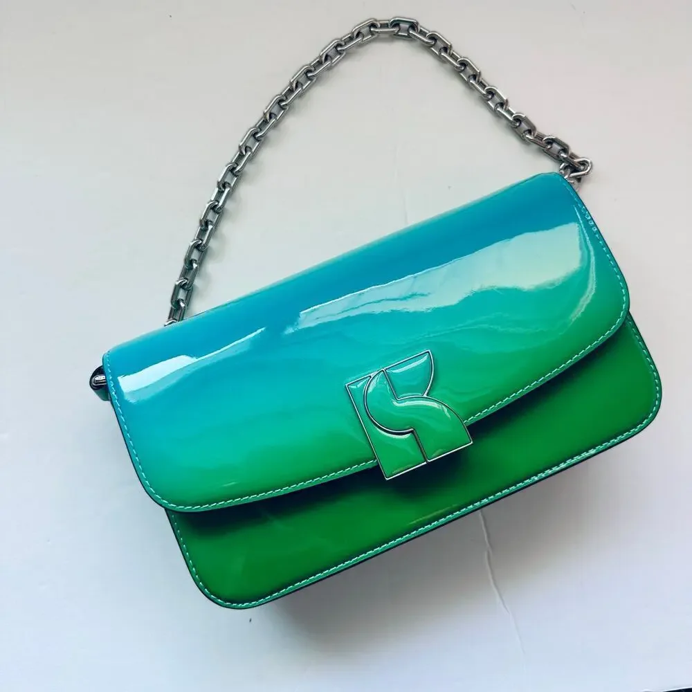 Kate Spade Dakota Ombre Patent Leather Crossbody